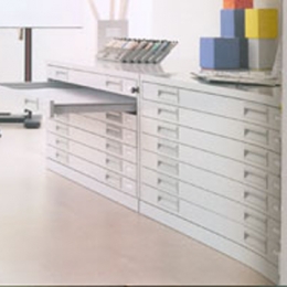 Mobile metallico portadisegni 7 cassetti.MD-A0-7