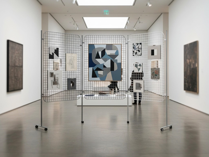 Bacheca modulare su ruote.2