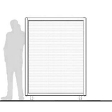 Pannello divisorio ALA "alveolare" - cm 150x180h - Pannello divisorio ALA 