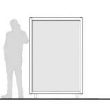 Pannello divisorio ALA "laminato" - cm 130x180h  - Pannello divisorio ALA 