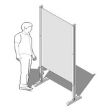 Pannello espositivo EXPOX con struttura in legno e lastra in OSB - Pannello espositivo EXPOX con struttura in legno e lastra in OSB