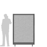 MD-X12.18F richiedi preventivo - Divisorio espositivo XILOX Divisorio espositivo XILOX "feltro" - cm120x180h - Divisorio espositivo XILOX