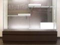 Vetrine espositive per musei della linea Theca