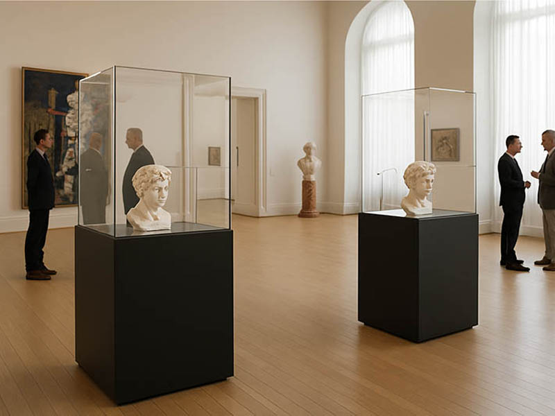 Vetrina  espositiva per musei linea Theca.8