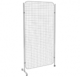 Griglia espositiva su ruote - Griglia espositiva su ruote